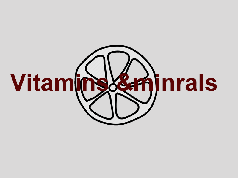 vitamin and minerals